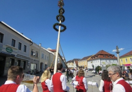 Maibaum Pregarten 2016